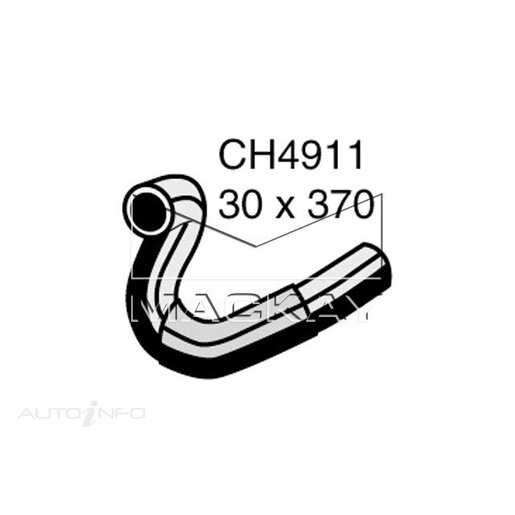 Mackay Radiator Lower Hose - CH4911