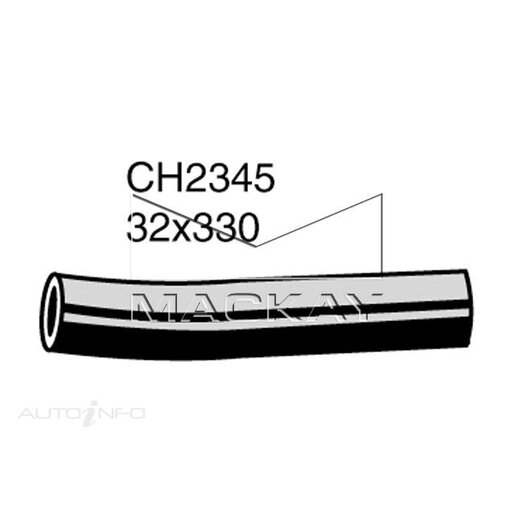 Mackay Radiator Lower Hose - CH2345