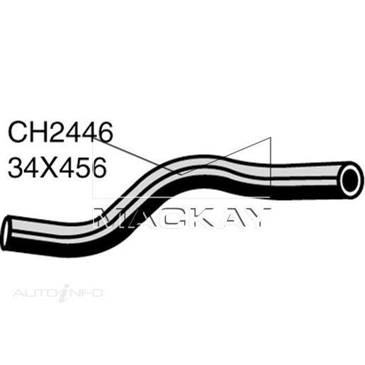 Mackay Radiator Upper Hose - CH2446