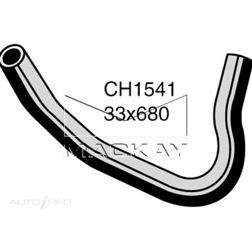 Mackay Radiator Lower Hose - CH1541