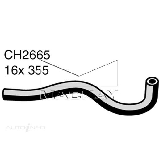 Mackay Heater Hose - CH2665