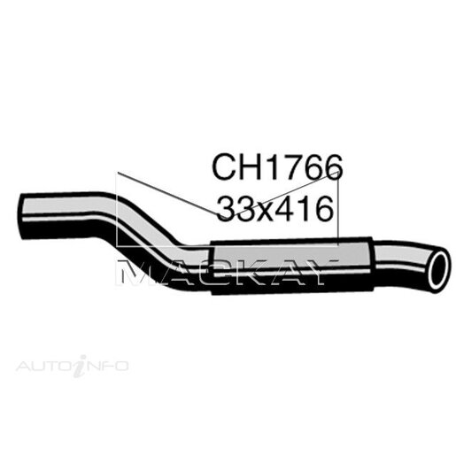 Mackay Radiator Upper Hose - CH1766