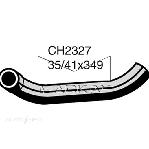 Mackay Radiator Lower Hose - CH2327