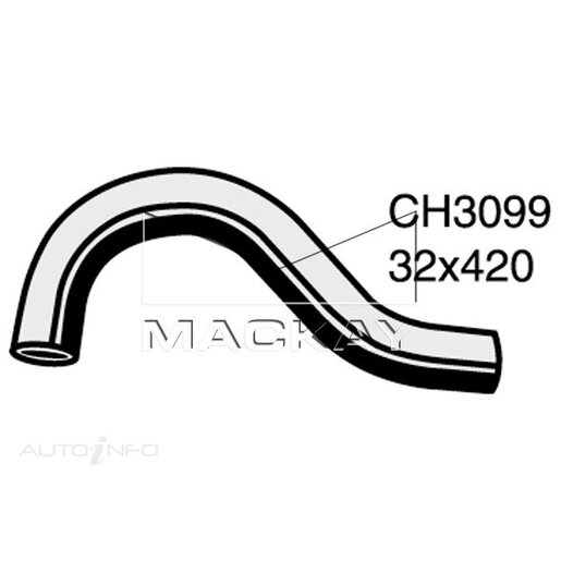 Mackay Radiator Lower Hose - CH3099