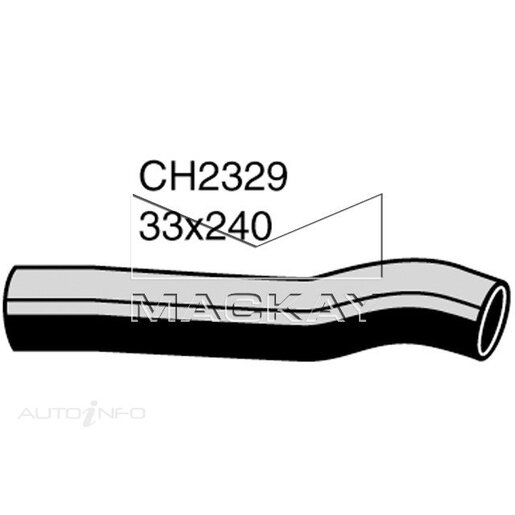 Mackay Radiator Lower Hose - CH2329