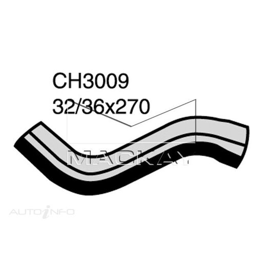 Mackay Radiator Upper Hose - CH3009