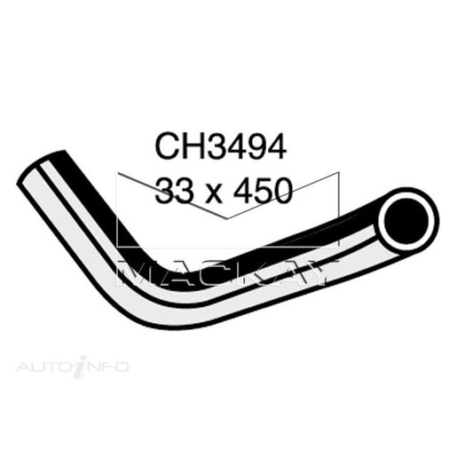 Mackay Radiator Upper Hose - CH3494