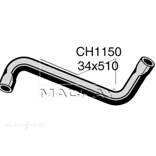 Mackay Radiator Upper Hose - CH1150