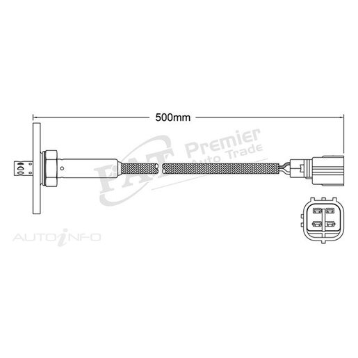 PAT Premium Oxygen/Lambda Sensor Pre-Catalytic Converter/Manifold - EGO-110