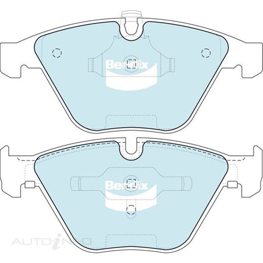 Bendix Front Brake Pads - DB2187-HD