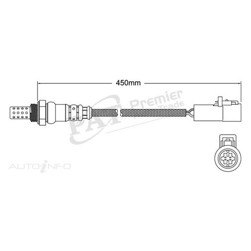 PAT Premium Oxygen/Lambda Sensor Pre-Catalytic Converter/Manifold - EGO-223