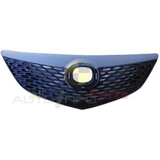 All Crash Parts Grille Bk Mz3 5Dr 1/04-6/06 SP136449