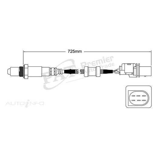 PAT Premium Oxygen/Lambda Sensor Pre-Catalytic Converter/Manifold - EGO-415