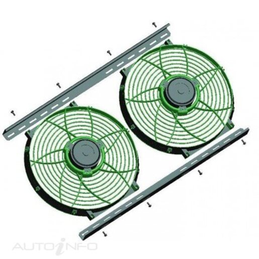 MOUNTING BRACKETS - TWIN FAN NOT SUIT 2 X16