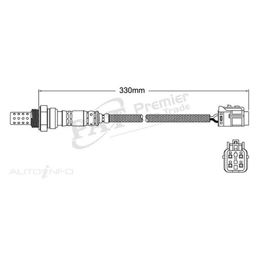 PAT Premium Oxygen/Lambda Sensor Pre-Catalytic Converter/Manifold - EGO-042