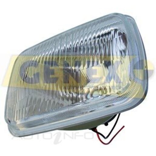 All Crash Parts Semi Sealed Beam Rectangle 7X5In H4 P43T With Park SP137470