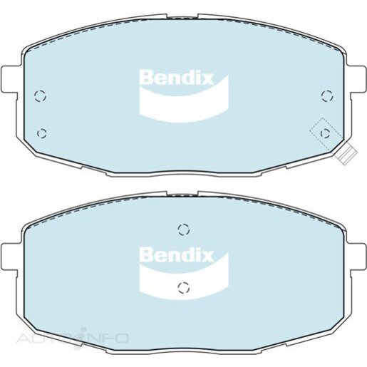 Bendix Front Brake Pads - DB1754-HD