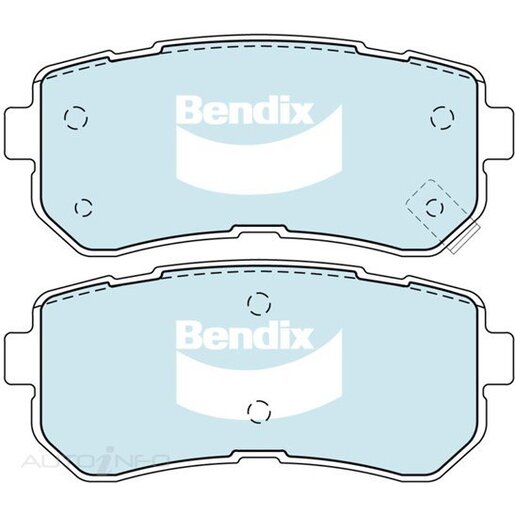 Bendix HD Rear Brake Pads - DB1943-HD