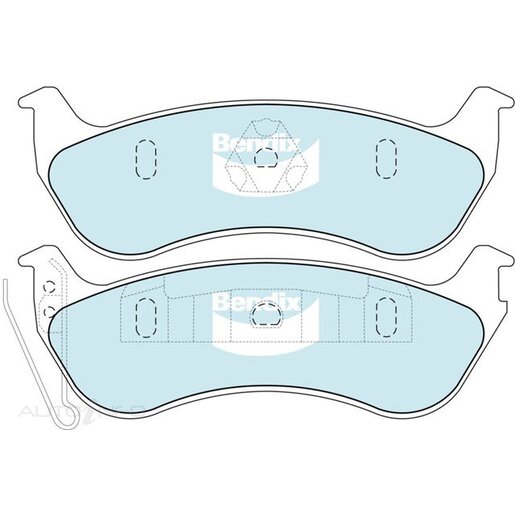 Bendix 4WD Rear Brake Pads - DB2163-4WD