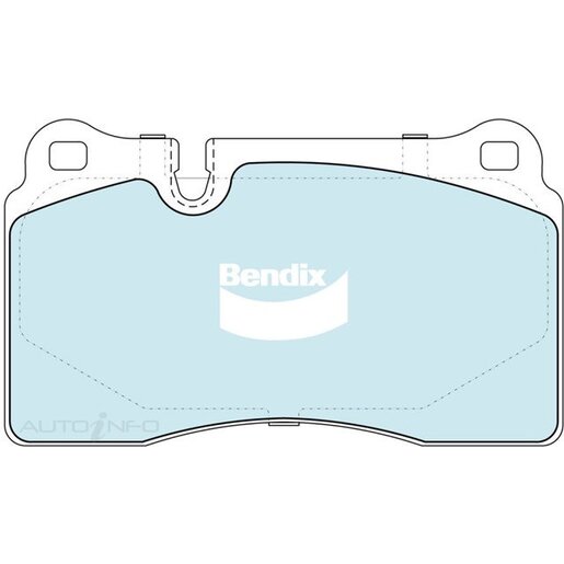 Bendix HD Front Brake Pads - DB2228-HD