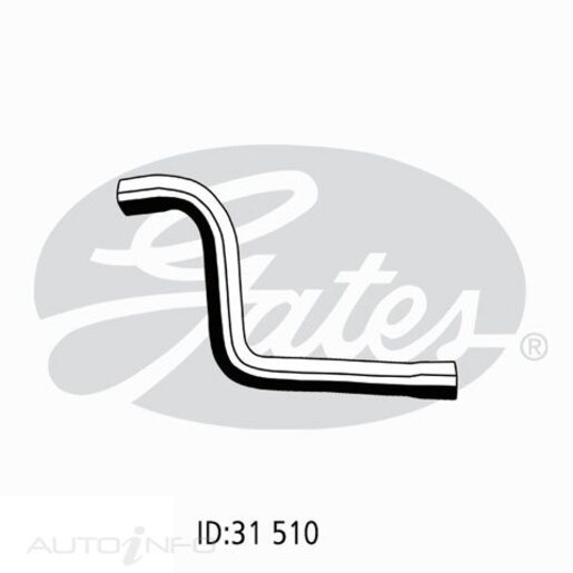 Gates Upper Radiator Hose - 05-2084