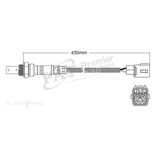 PAT Premium Oxygen/Lambda Sensor Pre-Catalytic Converter/Manifold - EGO-592