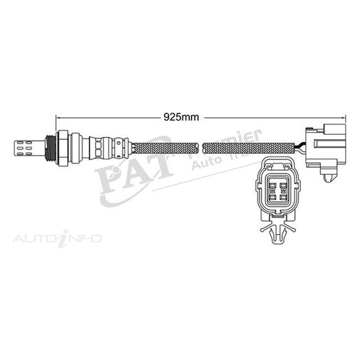 PAT Premium Oxygen/Lambda Sensor Pre-Catalytic Converter/Manifold - EGO-564