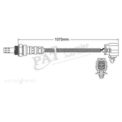 PAT Premium Oxygen/Lambda Sensor Post Catalytic Converter - EGO-607