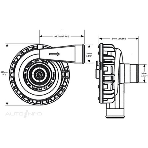 Davies Craig EWP115 Alloy 12V - 8140