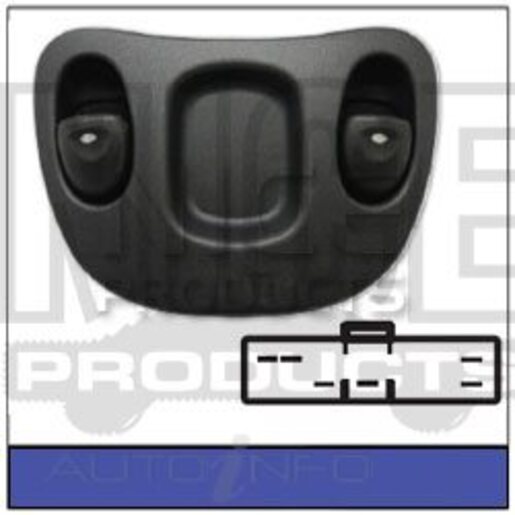 Nice Products Front Door Power Window Switch - NPW704U