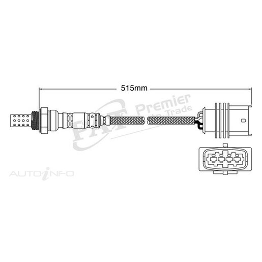 PAT Premium Oxygen/Lambda Sensor Pre-Catalytic Converter/Manifold - EGO-022