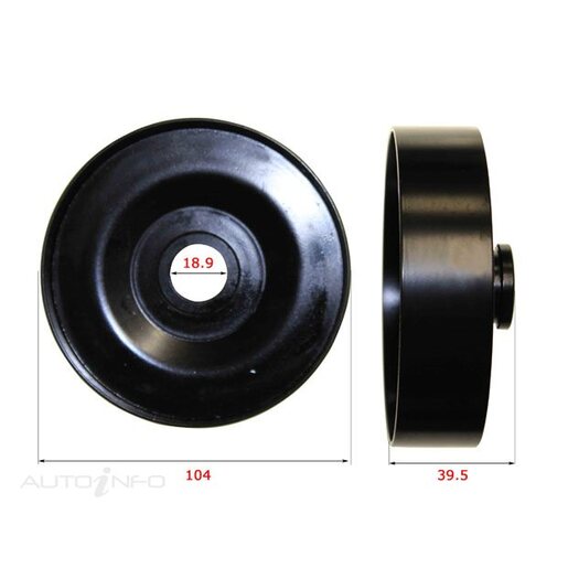 BWS Water Pump Pulley - TT13809