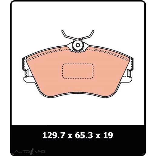 TRW Brake Pads - GDB7582