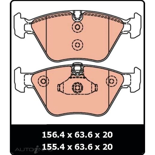 TRW Front Brake Pads - GDB1577