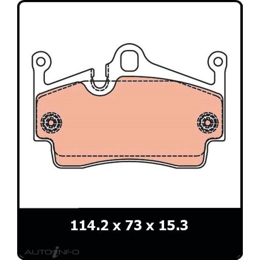 TRW Brake Pads - GDB7705