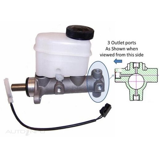 Protex Brake Master Cylinder - 210A0192