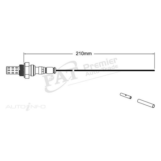 PAT Premium Oxygen/Lambda Sensor Pre-Catalytic Converter/Manifold - EGO-001