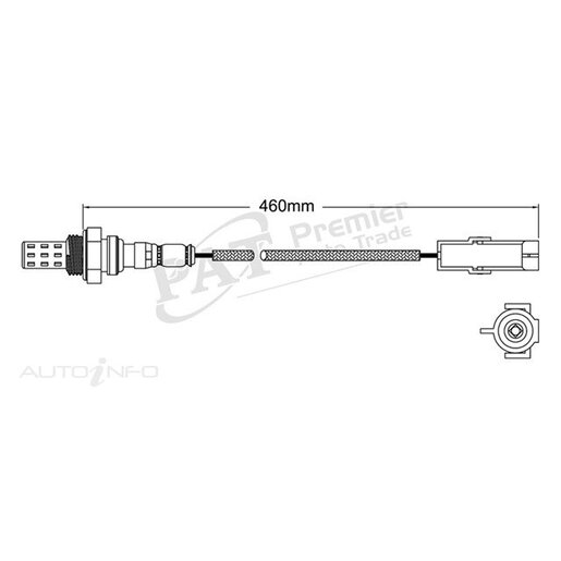 PAT Premium Oxygen/Lambda Sensor Pre-Catalytic Converter/Manifold - EGO-009