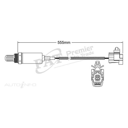 PAT Premium Oxygen/Lambda Sensor Pre-Catalytic Converter/Manifold - EGO-150