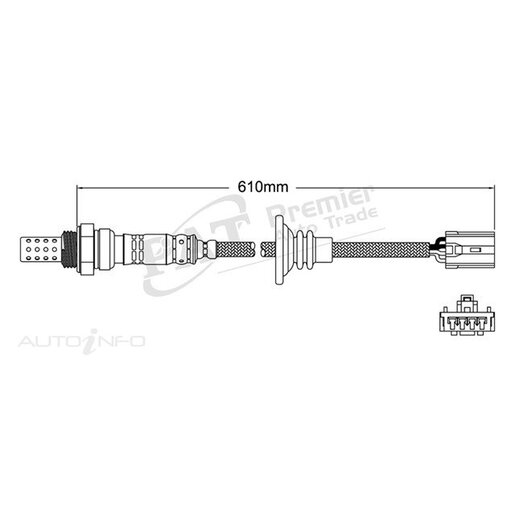 PAT Premium Oxygen/Lambda Sensor Pre-Catalytic Converter/Manifold - EGO-070