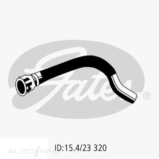 Gates Heater Hose - 02-1540