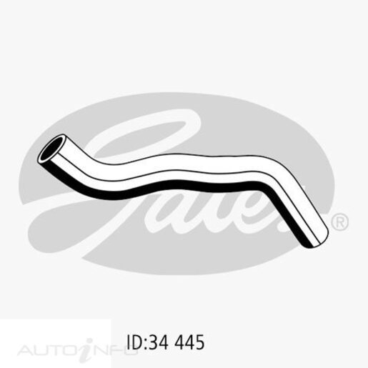 Gates Upper Radiator Hose - 05-2159