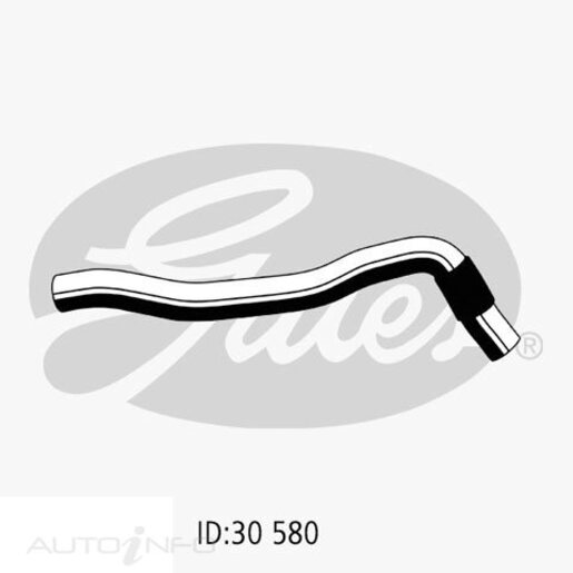 Gates Lower Radiator Hose - 05-2145