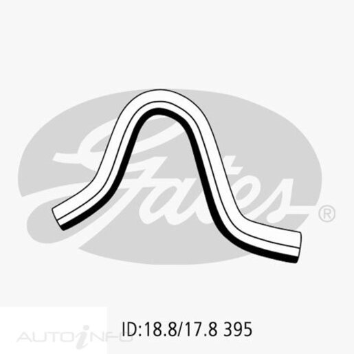 Gates Heater Hose - 02-1537