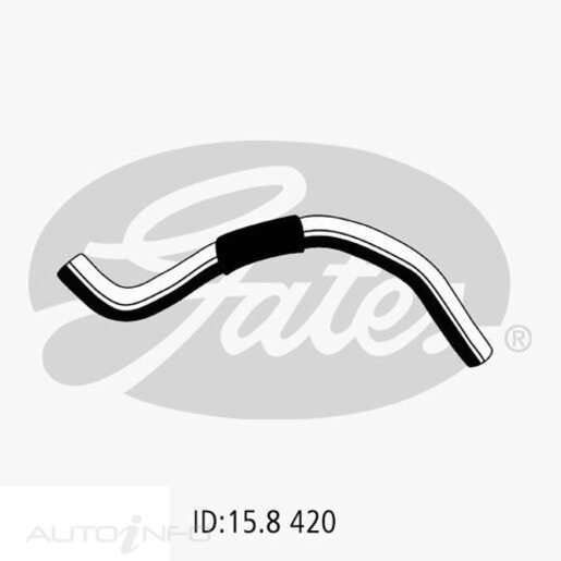 Gates Heater Hose - 02-1533