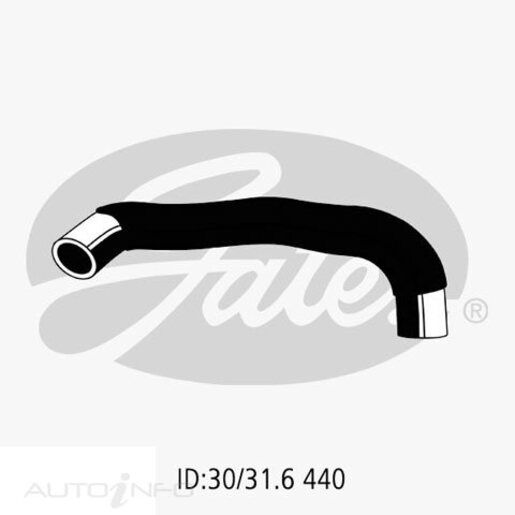 Gates Lower Radiator Hose - 05-2146