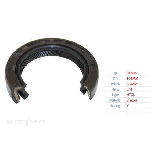 BWS Crankshaft Rear Seal (Rear Main Seal) - 461295S