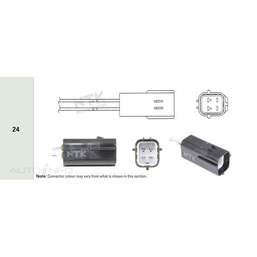 NTK Oxygen/Lambda Sensor - OZA629-W2