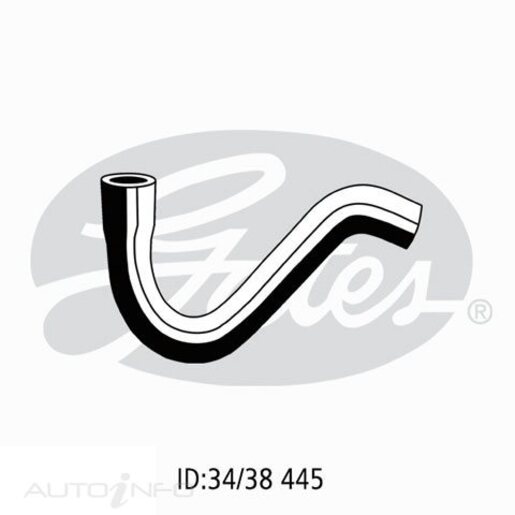 Gates Lower Radiator Hose - 05-2082