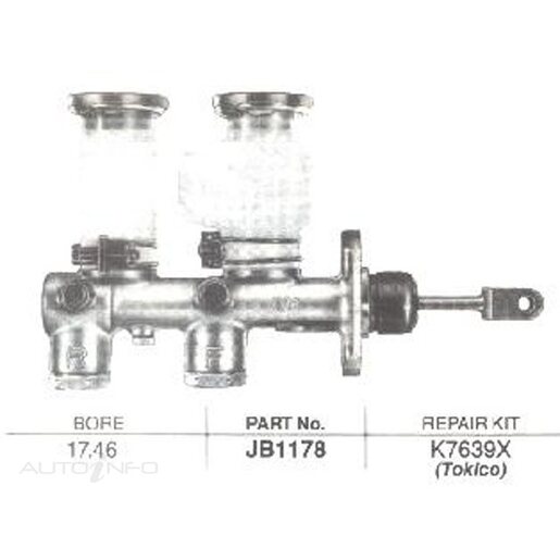 Protex Brake Master Cylinder - JB1178